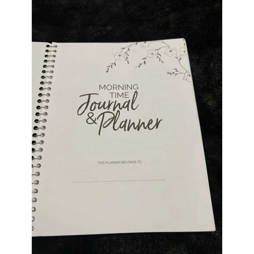 Homeschooling Blue Morning Time Journal & Planner 8.5 x 11